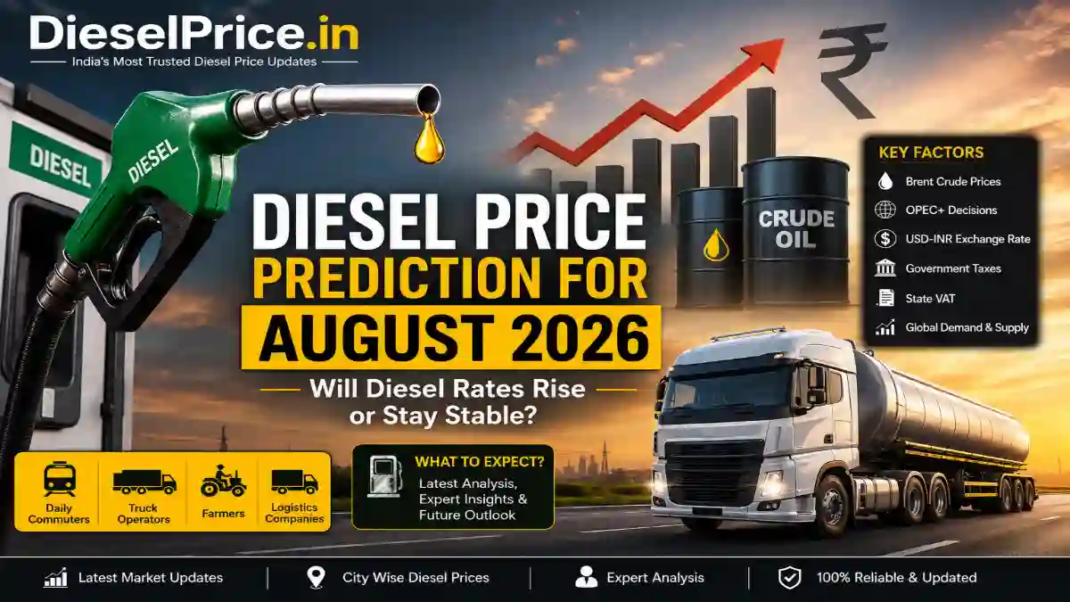 Diesel Price Prediction for August 2026
