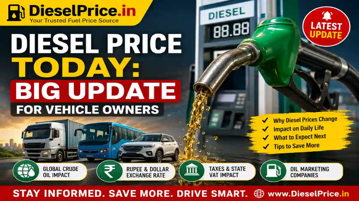 Diesel Price Today: Big Update for Vehicle Owners
