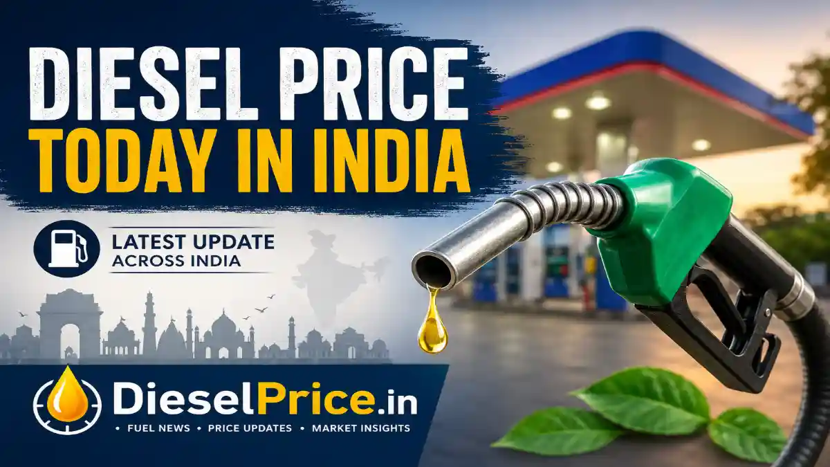 Diesel price today in India - 26 July, 2026 Latest Fuel Rates