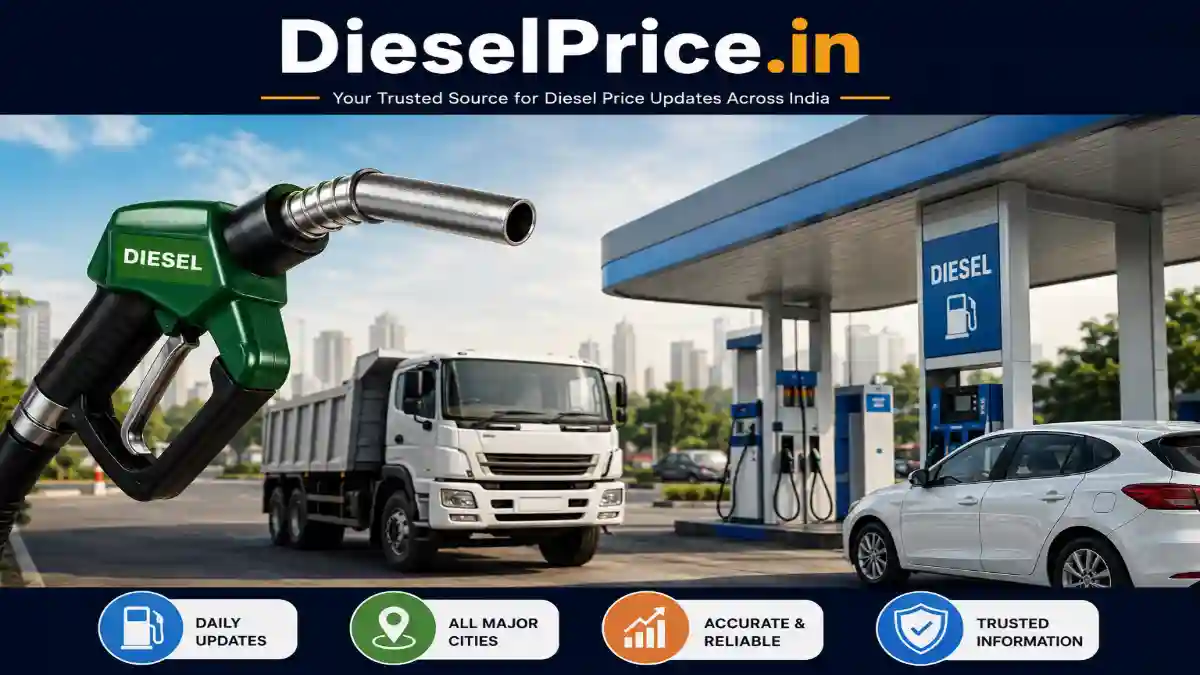 Diesel Price Today: Check Diesel Rates in Delhi, Mumbai, Kolkata & Chennai