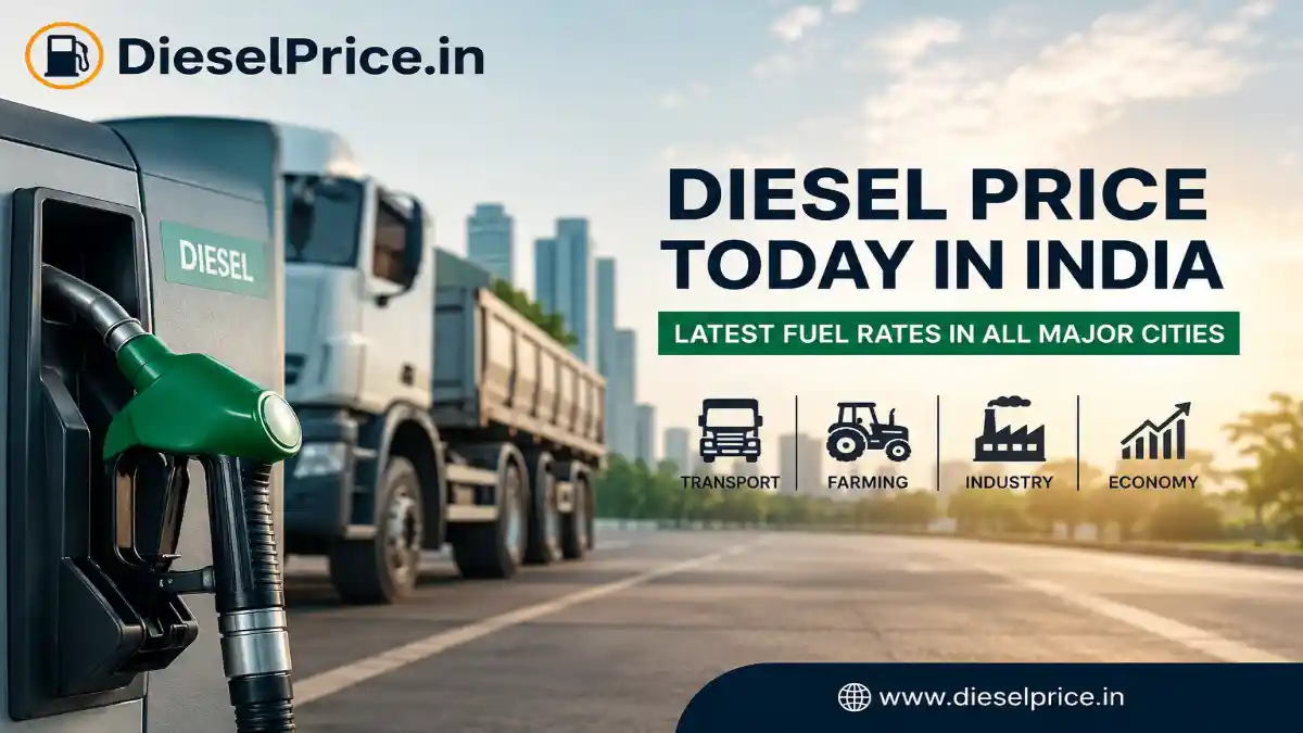 Diesel Price Today in India: Latest Fuel Rates in All Major Cities